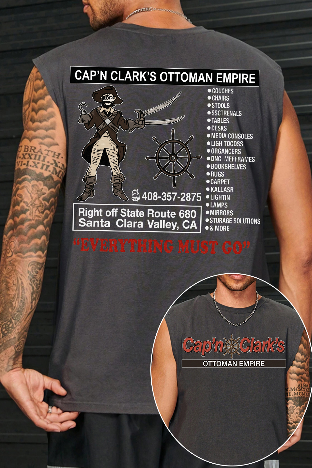 Retro Cap'n Clark’s Ottoman Empire Tank
